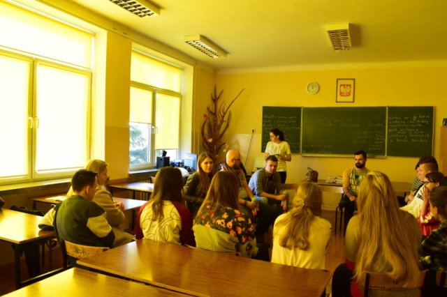 Nietypowa lekcja w ramach projektu: „Let me tell you a story”